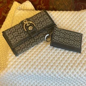 Coach Wallet & Change Purse
